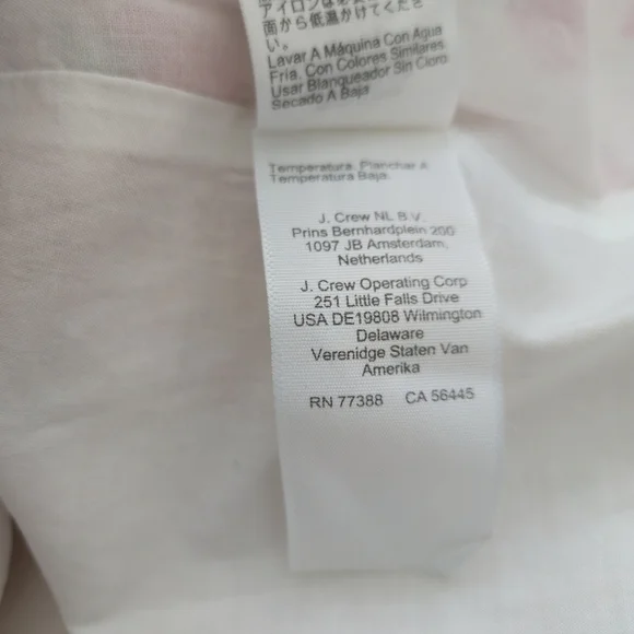 J.Crew Women Smocked Tiered Dress Size M - Picture 7 of 8